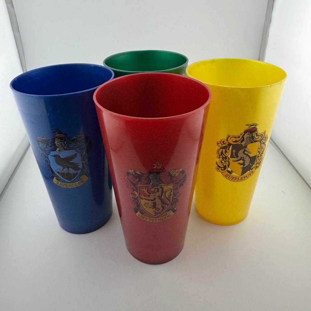 Universal Studios Harry Potter Tumbler Set 4pc House Crests 600ml Multicolor Set